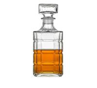 Lefonte Whiskey Decanter for Scotch Liquor Bourbon or Wine - 750ml