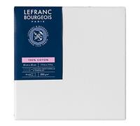 Lefranc Bourgeois 111129 Stretcher Frame Series - Classic, 100% Cotton, 350 g/m², Archival Quality, Acid-Free for Increased Durability, Primed - 20 x 20 cm