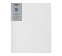 Lefranc Bourgeois 111195 Stretcher Frame 100% Linen in Premium Quality Ready to Use Primed with Titanium Dioxide Gesso, Side Nailed on Solid Pine Wood - 20F