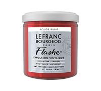 Lefranc Bourgeois Acrylic Vinyl Emulsion, Ruby Red, 125ml Tube-Vinylfarbe