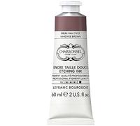 Lefranc Bourgeois Charbonnel Copper Printing Colours, Highly Pigmented Jet Printing Ink, Excellent Lightfastness, Vegan, Vibrant Colours, Age-Resistant, 60 ml Tube - Van Dy