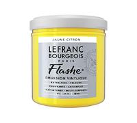 Lefranc Bourgeois Emulsion, Acrylic, Vinyl Paint, Lemon Yellow, 125 ml Topf