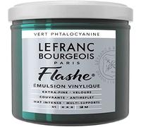 Lefranc Bourgeois Emulsion, Acrylic, Vinyl Paint, Phthalocyanine Green, 1 stück (1er Pack)