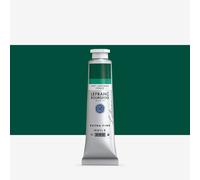 Lefranc Bourgeois Extra-Fine Oil Paint, Artists Quality, Japanese Green Deep, 40ml Tube