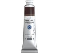 Lefranc Bourgeois, oil-based paint, Burnt Umber, 40ml