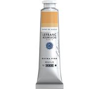 Lefranc Bourgeois Extra-Fine Oil Paint, Artists Quality, Naples Yellow, 40ml Tube