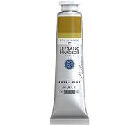 Lefranc Bourgeois Extra-Fine Oil Paint, Artists Quality, Stil De Grain Green, 40ml Tube