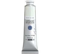 Lefranc Bourgeois Extra-Fine Oil Paint, Artists Quality, Zinc White, 40ml Tube
