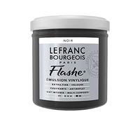 Lefranc Bourgeois Acrylic Vinyl Emulsion, Black, 125ml Tube-Vinylfarbe
