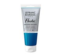 Lefranc & Bourgeois Acrylic Vinyl Emulsion Paint Flashe Cerulean Blue Hue 80ml Tube