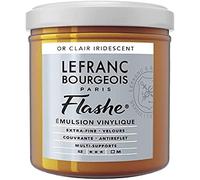 Lefranc Bourgeois Emulsion, Acrylic, Vinyl Paint, Light Gold Iridescent, 1 stück (1er Pack)