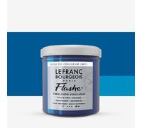 Lefranc & Bourgeois : Flashe : Vinyl Emulsion Paint : 125ml : Cerulean Blue Hue (065)