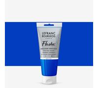 Lefranc & Bourgeois : Flashe : Vinyl Emulsion Paint : 80ml : Fluorescent Blue (083)