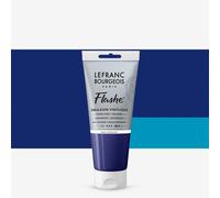 Lefranc & Bourgeois : Flashe : Vinyl Emulsion Paint : 80ml : Phthalocyanine Blue (036)