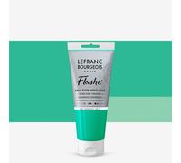 Lefranc Bourgeois Acrylic Vinyl Emulsion, Veronese Green Hue, 80 ml (Pack of 1)