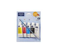 Lefranc & Bourgeois Gouache Tubes of Paint Set, Multi-Colour, multicoloured, Gouache Set - 10 Farben Primärfarben