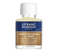 Lefranc Bourgeois J.G. Retouching Varnish Vibert, Suitable for all Paints - 75ml bottle