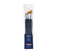 Lefranc Bourgeois Painting, 6 Brushes Mixed Long Handle, 6 Pinsel gemischt-Langer Stiel