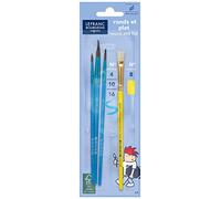 LEFRANC & BOURGEOIS Pony 807520 Hair Brush Set + 1 Bristle Brush