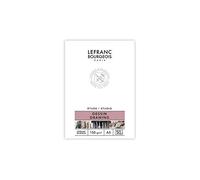 Lefranc Bourgeois Studio 301333 Drawing Pad 50 Sheets - A5 Bound 150 g/m² Fine Grain Surface for Drawing with Pencils, Chalk, Charcoal and Other Dry Techniques