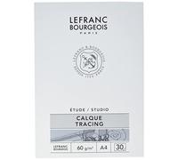 Lefranc Bourgeois Tracing Paper in Block, A4-30 Blatt Transparentpapier im, 60g/m²