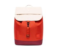 Lefrik - SCOUT backpack - Your best friend with metal closure - 100% Recycled polyester - 40x30x16cm - 500g, Cherry Block, M
