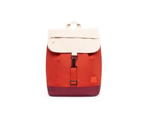 Lefrik - Scout Mini Backpack - Perfect for everyday life - 100% Recycled Fabric - 30x22x13cm- 340g (Olive), Cherry Block, S