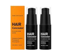 Lefron Magic Hair Concealer 2.0, Lefron Hair Filler Waterproof for Women and Men, Root Touch Up Hair Color, Water & Sweat Resistant Hair Loss Concealer, for Fuller Natural-Looking Hair (2PCS)