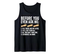Lefse Master Before You Even Ask me Funny Lefse Tank Top