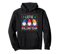 Lefse Rolling Team Christmas Gnome Holiday Pullover Hoodie