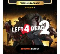 Left 4 Dead 2, 360 days Private Server - VIP Plus Package Code