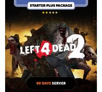 Left 4 Dead 2, 90 days Private Server - Starter Plus Package Code