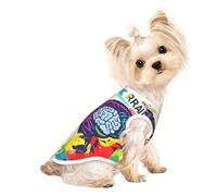 Left and Right Brain Advantage Print Dog Lightweight Shirt,Summer Cool Breathable Dog T-Shirts,Pet Sleeveless Stretchy Clothes