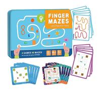 Left And Right Brain Development Toys - Kids' Concentration Training Learning Tools, Kids' Logic Puzzle Game | STEM Learning, Hand-Eye Coordination Skill Builders 9.33x6.18x1.18 in
