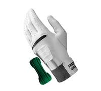 Left and Right Handed Golf Gloves, Practice Golf Gloves, Leather 2-in-1 Golf Gloves for Men to Practice, Lightweight and Breathable Golf Practice Tool for Golf Professions, Beginners and Lie
