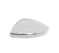 Left And Right Mirror Cover Housing For Peugeot 208 2008 2012 2013 2014 2015 2016 2017 2018 2019 Luxurious Appearance Gloss Black/Primed Black/Chrome Mirror Cover Housing(1xChrome Left)