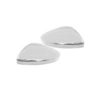 Left And Right Mirror Cover Housing For Peugeot 208 2008 2012 2013 2014 2015 2016 2017 2018 2019 Luxurious Appearance Gloss Black/Primed Black/Chrome Mirror Cover Housing(2pcs Chrome)