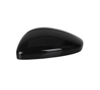 Left And Right Mirror Cover Housing For Peugeot 208 2008 2012 2013 2014 2015 2016 2017 2018 2019 Luxurious Appearance Gloss Black/Primed Black/Chrome Mirror Cover Housing(1xGlossy Black Left)