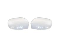 Left And Right Mirror Cover Housing For Suzuki For Swift 2003 2004 2005 2006 2007 2008 2009 2010 Modern Upgrade Chrome Silver/Glossy Black/Glamorous Red/Bright Moon White /(White)
