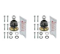 LEFT AND RIGHT SET 08304 BELLOW KIT, DRIVE SHAFT FITS AUDI 80 B1 SALOON 1.3