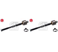 LEFT AND RIGHT SET 42712 INNER TIE ROD FEBI BILSTEIN