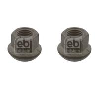 LEFT AND RIGHT SET SPRING CLAMP NUT 10422 FEBI BILSTEIN