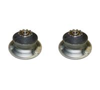 LEFT AND RIGHT SET SUSPENSION STRUT SUPPORT MOUNT 49447193 CORTECO