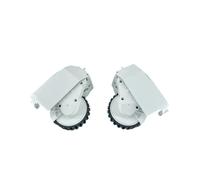 Left and Right Traveling Wheel,Compatible for Lydsto,R1/ S1/ R1Pro/ S1Pro/ R1D/ R1A Vacuum Cleaner Spare Parts Walk Flexibly(White LR)