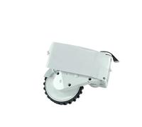 Left and Right Traveling Wheel,Compatible for Lydsto,R1/ S1/ R1Pro/ S1Pro/ R1D/ R1A Vacuum Cleaner Spare Parts Walk Flexibly(White L)