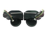 Left and Right Wheels, Compatible for ilife V2, V50, V55s, V3s Pro, V5s Pro, V5s Plus, Robot Vacuum Cleaner Accessories Parts(R+L Wheel)