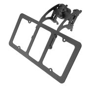 Left and Right Wing Bracket Car Front Bumper License Plate Bracket For Tesla For Model 3 2017-2023 For US Version