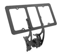 Left and Right Wing Bracket Car Front Bumper License Plate Bracket For Tesla For Model 3 2017-2023 For US Version