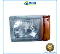 Left Asymmetrical Hydraulic Projector Headlight Orange For Fiat Panda 86->03