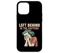 Left Behind in The Rapture Retro Comic Cry Baby FOMO Case for iPhone 12 mini